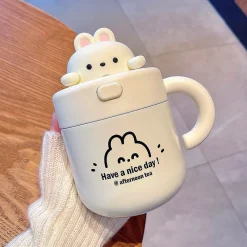 Kawaii Therapy Bottles<Kawaii Bunny Stainless Steel Cup (530ml) – Limited Edition
