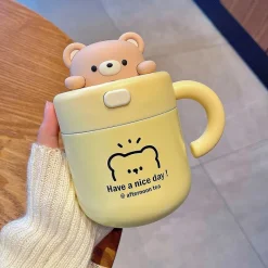 Kawaii Therapy Bottles<Kawaii Bunny Stainless Steel Cup (530ml) – Limited Edition