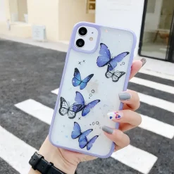 Kawaii Therapy Phonecase<Kawaii Butterfly Glitter Phone Case
