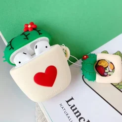 Kawaii Therapy Earphone Case<Kawaii Cactus Earphone Protective Case