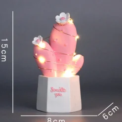 Kawaii Therapy Kawaii Lamps<Kawaii Cactus Night Lamp – Limited Edition