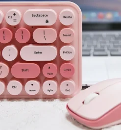 Kawaii Therapy Keyboards & Keycaps<Kawaii Candy Pastel Wireless Keyboard Set – Special Edition