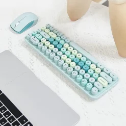 Kawaii Therapy Keyboards & Keycaps<Kawaii Candy Pastel Wireless Keyboard Set – Special Edition