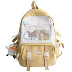 Kawaii Therapy School Backpacks | Preppy Backpacks<Kawaii Canvas Harajuku School Backpack – Limited Edition