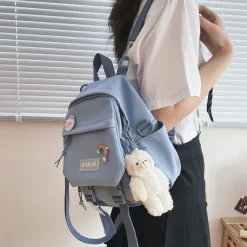 Kawaii Therapy Mini Bags | Japanese Style Backpacks<Kawaii Canvas Japanese Style Harajuku Backpack