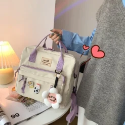 Kawaii Therapy School Backpacks | Preppy Backpacks<Kawaii Canvas Style Harajuku Backpack