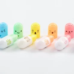 Kawaii Therapy Pens<Kawaii Capsule Highlighters (6pcs)