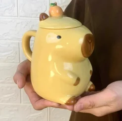 Kawaii Therapy Bottles<Kawaii Capybara Ceramic Tea Cup – Limited Edition