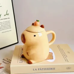 Kawaii Therapy Bottles<Kawaii Capybara Ceramic Tea Cup – Limited Edition