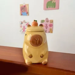 Kawaii Therapy Bottles<Kawaii Capybara Ceramic Tea Cup – Limited Edition