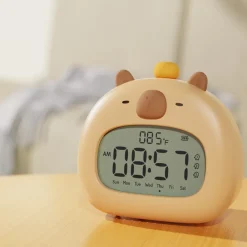 Kawaii Therapy Kawaii Lamps<Kawaii Capybara LED USB Alarm Clock – Limited Edition