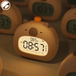 Kawaii Therapy Kawaii Lamps<Kawaii Capybara LED USB Alarm Clock – Limited Edition