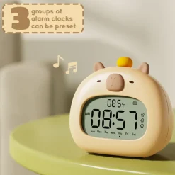 Kawaii Therapy Kawaii Lamps<Kawaii Capybara LED USB Alarm Clock – Limited Edition