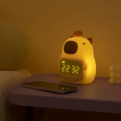 Kawaii Therapy Kawaii Lamps<Kawaii Capybara USB LED Alarm Clock – Limited Edition
