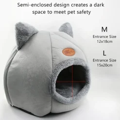 Kawaii Therapy Cat House<Kawaii Cat Bed Foldable House – Limited Edition