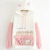Kawaii Therapy Clothing<Kawaii Cat Fish Ears Hoodie – Limited Edition