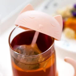 Kawaii Therapy Bottles<Kawaii Cat Glass Tea Mug – Limited Edition