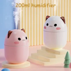 Kawaii Therapy Humidifiers | Kawaii Lamps<Kawaii Cat Lamp USB Air Humidifier – Limited Edition