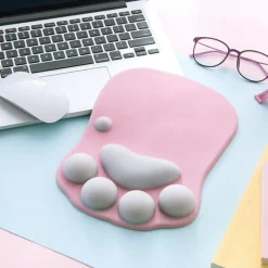 Kawaii Therapy Mouse Pads<Kawaii Cat Paw 3D Mousepad – Limited Edition