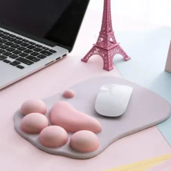 Kawaii Therapy Mouse Pads<Kawaii Cat Paw 3D Mousepad – Limited Edition