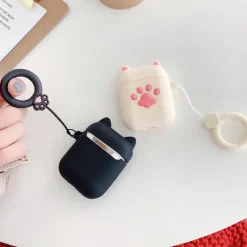 Kawaii Therapy Earphone Case<Kawaii Cat Paw Earphone Protective Case