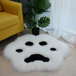 Kawaii Therapy Mats<Kawaii Cat Paw Furry Floor Mat – Limited Edition