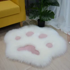 Kawaii Therapy Mats<Kawaii Cat Paw Furry Floor Mat – Limited Edition
