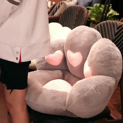 Kawaii Therapy Seat Cushions | Pillows<Kawaii Cat Paw Hearts Seat Cushion – Special Edition