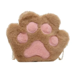 Kawaii Therapy Shoulder Bags | Mini Bags<Kawaii Cat Paw Shoulder Bag – Limited Edition