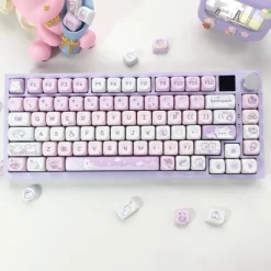 Kawaii Therapy Keyboards & Keycaps<Kawaii Cat Tea Party Mao Profile Keycaps
