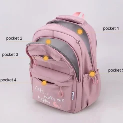 Kawaii Therapy School Backpacks | Preppy Backpacks<Kawaii Cats Harajuku Large Capacity College Backpack