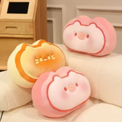 Kawaii Therapy Cute Stuffed Animals | Pillows<Kawaii Cheese Bread Toast Animal Pillow (35cm)