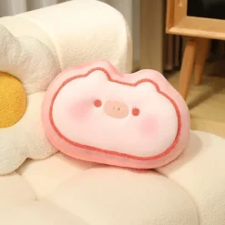 Kawaii Therapy Cute Stuffed Animals | Pillows<Kawaii Cheese Bread Toast Animal Pillow (35cm)