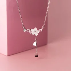 Kawaii Therapy Earrings<Kawaii Cherry Blossom Flower Necklace – Limited Edition