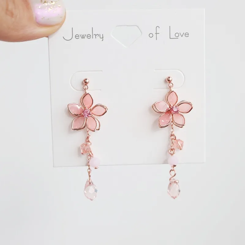 Kawaii Therapy Earrings<Kawaii Cherry Blossom Petal Earrings – Special Edition