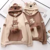 Kawaii Therapy Clothing<Kawaii Chocolate Bear Harajuku Hoodie – Limited Edition