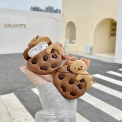 Kawaii Therapy Earphone Case<Kawaii Chocolate Chip Earphone Protective Case
