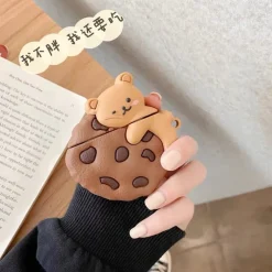 Kawaii Therapy Earphone Case<Kawaii Chocolate Chip Earphone Protective Case
