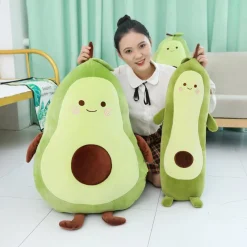 Kawaii Therapy Giant Stuffed Animals | Fruit<Kawaii Chubby Avocado Plush XL (65cm)