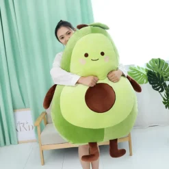 Kawaii Therapy Giant Stuffed Animals | Fruit<Kawaii Chubby Avocado Plush XL (65cm)