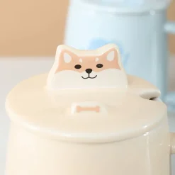 Kawaii Therapy Bottles<Kawaii Chubby Hamster Ceramic Cup (400ml) – Limited Edition