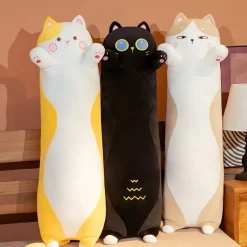 Kawaii Therapy Cute Stuffed Animals | Pillows<Kawaii Chubby Long Cat Pillow (80cm) – Special Edition