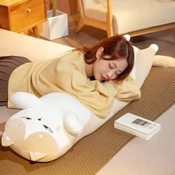 Kawaii Therapy Cute Stuffed Animals | Pillows<Kawaii Chubby Long Cat Pillow (80cm) – Special Edition