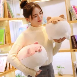Kawaii Therapy Cute Stuffed Animals<Kawaii Chubby Piglet Plush (40cm) – Limited Edition