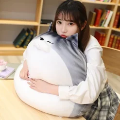 Kawaii Therapy Cute Stuffed Animals | Giant Stuffed Animals<Kawaii Chubby Round Cat Plush XL (50cm)