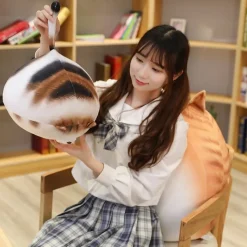Kawaii Therapy Cute Stuffed Animals | Giant Stuffed Animals<Kawaii Chubby Round Cat Plush XL (50cm)