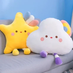 Kawaii Therapy Pillows<Kawaii Cloud Star Pastel Cushion Pillow
