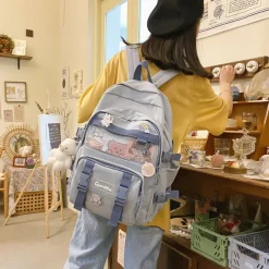 Kawaii Therapy School Backpacks | Preppy Backpacks<Kawaii College Large Capacity Korea Style Backpack