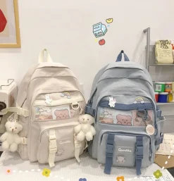 Kawaii Therapy School Backpacks | Preppy Backpacks<Kawaii College Large Capacity Korea Style Backpack