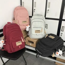 Kawaii Therapy School Backpacks | Preppy Backpacks<Kawaii College Style Mutipocket Harajuku Book Backpack